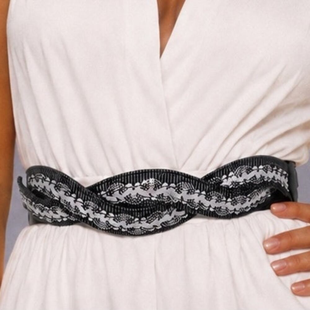 1980's Gennie Johansen Braided Belt